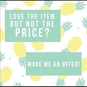 Make me an offer 😎